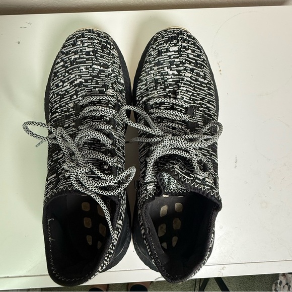 Adidas Pure Boost Limited Oreo S80704 Size 11.5 Mens Sneakers Shoes - Picture 3 of 8